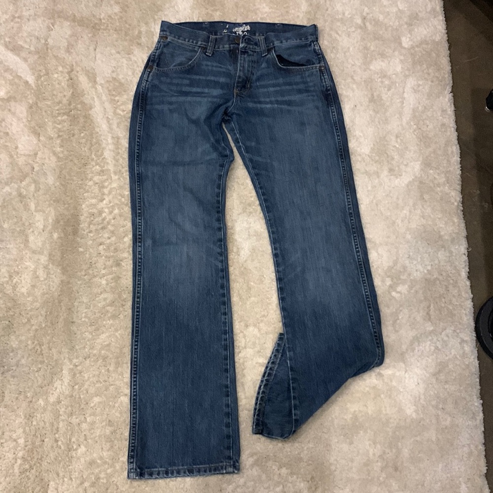 Men’s Wrangler Jeans Medium wash Used 29x34